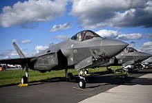 Tarnkappenjets F-35 - Britta Pedersen/dpa-Zentralbild/dpa