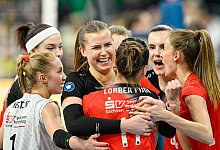 USC M&uuml;nster - Dresdner SC - Uwe Anspach/dpa