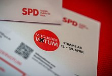 Mitgliedervotum der SPD zum Koalitionsvertrag startet - Michael Kappeler/dpa