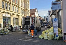 Müll in der Innenstadt - Jost Wolf