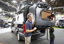 Kastenwagen James Cook bei der Messe Caravan Salon - Foto: Constanze Tillmann/Messe D&uuml;sseldorf/dpa-tmn