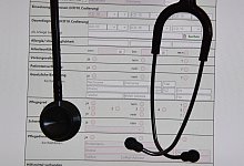 E-Patientenakte - Foto: Stefan Sauer/ZB/dpa