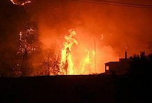 Waldbrände in Griechenland - Giannis Androutsopoulos/AP/dpa