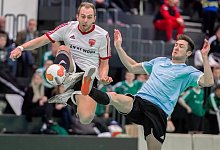 Nicht nur hier muss Johann Felker alles geben - Egon Penner