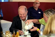 Bundeskanzler Scholz besucht die AWO Mittelrhein - Martin Meissner/AP Pool/dpa