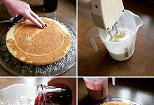 Schritt f&uuml;r Schritt: Marie und Miriam erkl&auml;ren in ihren Videos genau, was zu tun ist. Das Logo haben sie selbst gemalt. - Backqueens