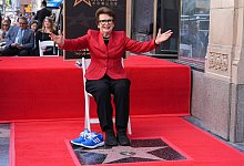 Tennisspielerin Billie Jean King bekommt Stern auf Walk of Fame - Chris Pizzello/Invision via AP/dpa