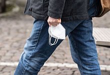 Corona-Schutz - Frank Rumpenhorst/dpa