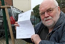 Bekam Post vom Gericht - FOTO: B. PREU&szlig;