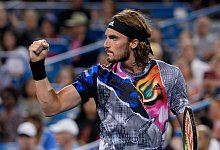 Der Grieche Stefanos Tsitsipas steht im Finale der Western & Southern Open. - Jeff Dean/FR171800 AP/dpa