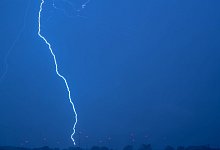 Blitzeinschlag - Jens B&uuml;ttner/dpa-Zentralbild/dpa