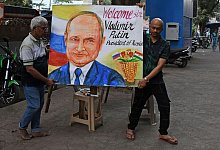 Putin reist zu Staatsbesuch nach Indien - Ashish Vaishnav/SOPA Images via ZUMA Press Wire/dpa
