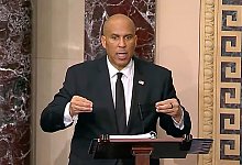 Demokratischer Senator Booker - Uncredited/Senate Television/AP/dpa