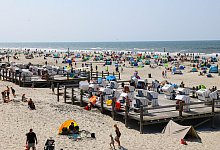 Sonne an der Nordsee - Christian Charisius/dpa