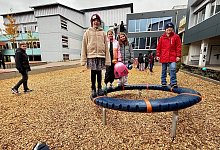 innenhof-eroffnung_02 - 1 - Bildrechte: Sekundarschule Blomberg