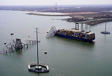 Br&uuml;ckeneinsturz in Baltimore - Uncredited/Maryland National Guard/AP/dpa