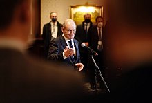 Bundeskanzler Olaf Scholz reist nach Moskau - Foto: Kay Nietfeld/dpa