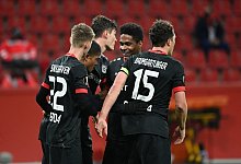 Torjubel - Foto: Ina Fassbender/AFP/Pool/dpa