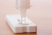 Corona-Test - Fernando Gutierrez-Juarez/dpa-Zentralbild/dpa/Symbolbild