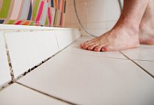 Schimmelige Fugen - Foto: Franziska Gabbert/dpa-tmn