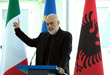 Italienische Ministerpräsidentin Meloni besucht Albanien - Vlasov Sulaj/AP/dpa