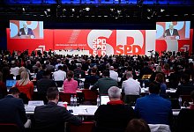 SPD-Bundesparteitag - Bernd von Jutrczenka/dpa