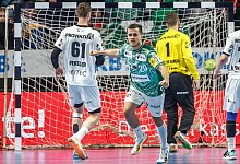 F&uuml;chse Berlin - THW Kiel - Andreas Gora/dpa