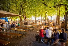 Biergarten - Foto: Peter Kneffel/dpa