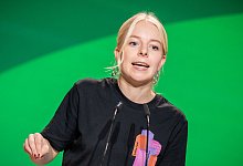 Grüne Jugend-Chefin zu «ACAB»-Pulli: Nicht der richtige Weg - Michael Kappeler/dpa