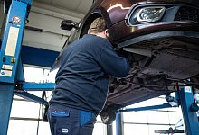 Kfz-Werkstatt in Berlin - Hannes P. Albert/dpa