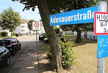 Adenauertra&szlig;e - Archivfoto: Engelhardt
