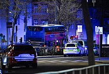 Tote und Verletzte bei Busunfall in Stockholm - Henrik Montgomery/TT News Agency via AP/dpa