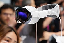 Computer-Brille Apple Vision Pro - Christoph Dernbach/dpa