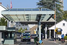 Grenze Deutschland-Schweiz - Foto: Georgios Kefalas/KEYSTONE/dpa