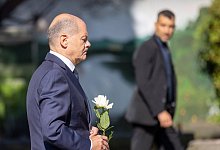 Scholz besucht Solingen - Thomas Banneyer/dpa