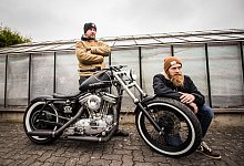 Stellen sich der Konkurrenz - Leon Stock