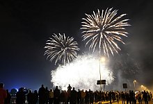 Feuerwerk - Sebastian Willnow/dpa