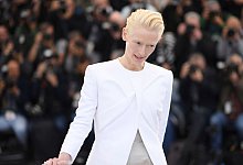 Filmfestival Cannes 2021 - Tilda Swinton - Foto: Arthur Mola/Invision/AP/dpa