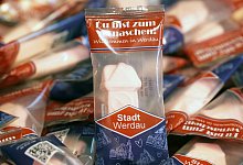 Schaumzucker-Souvenir aus Werdau - Mike Müller/dpa