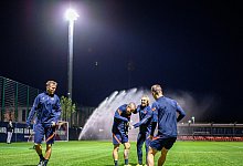 RB-Abschlusstraining - Foto: Motivio/Thomas Eisenhuth/RB Leipzig/dpa