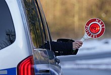 Verkehrskontrolle - Marcus Brandt/dpa