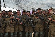 Israelische Soldaten - Tsafrir Abayov/AP/dpa