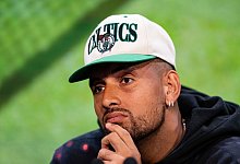 Nick Kyrgios - Florian Eisele/AELTC Pool via AP/dpa