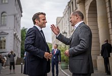 Scholz trifft Macron zum Abendessen - Michael Kappeler/dpa Pool/dpa