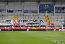 &laquo;Fu&szlig;ball ohne Fans ist nichts!&raquo; - Foto: Friso Gentsch/dpa
