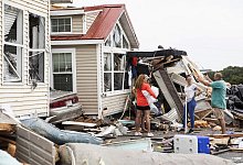 Wohnwagenpark - Foto: Julia Wall/TNS via ZUMA Wire