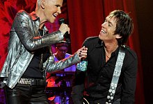 Roxette mit der Original-Sängerin Marie Frederiksson - Frank Leonhardt/dpa