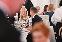 Kronprinzessin Mette-Marit von Norwegen - Sebastian Gollnow/dpa POOL/dpa