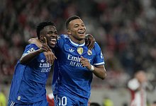 Olympiakos Piräus - Real Madrid - Petros Giannakouris/AP/dpa