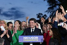 Präsidentschaftswahlen in Rumänien - Andreea Alexandru/AP/dpa